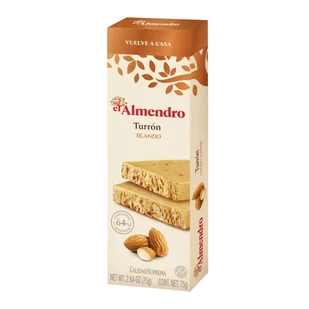 Turron - Kremowy Nugat Migdałowy 75g - Desery dla dzieci - miniaturka - grafika 1