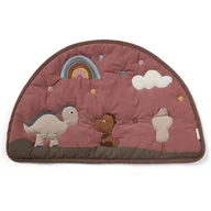 Zabawki sensoryczne - Nuuroo mata sensorycznej dla niemowlaka BIO bawełna DINO Mahogany - miniaturka - grafika 1