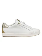 Trampki damskie - Geox Skórzane sneakersy "Blomiee" w kolorze białym - miniaturka - grafika 1