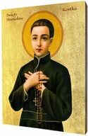 Ikony i obrazy sakralne - Ikona święty Stanisław Kostka - miniaturka - grafika 1
