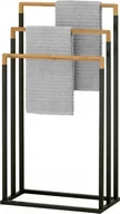 Meble modułowe i akcesoria - STOJAK WIESZAK 3 POZIOMOWY NA RĘCZNIKI WOLNOSTOJĄCY ŁAZIENKOWY METAL LOFT - miniaturka - grafika 1