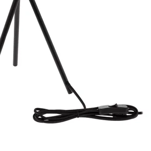 Lampa stołowa Lindby Soula, Ø 26 cm, beżowy, tworzywo sztuczne, E27 - Lampy stojące - miniaturka - grafika 5