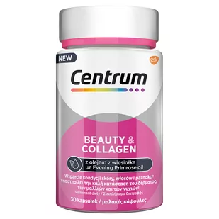 Centrum Beauty & Collagen 30 Kapsułek - Włosy, skóra, paznokcie - miniaturka - grafika 1