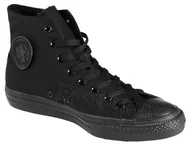 Moda i Uroda OUTLET - Trampki Converse - Chuck Taylor All Star Hi Black Monochromo-36.5 - miniaturka - grafika 1