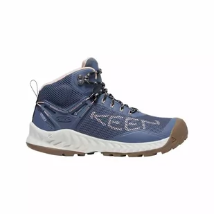 Buty trekkingowe damskie KEEN NXIS EVO MID WP - Buty trekkingowe damskie - miniaturka - grafika 4