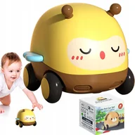 Maty edukacyjne - LT499 SAMOCHODZIK PSZCZOŁA AUTKO ZWIERZĄTKO AUTO Z NAPĘDEM PSZCZÓŁKA - miniaturka - grafika 1