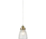 Lampy sufitowe - Markslöjd 109010 - Żyrandol na lince BELLIS 1xE14/40W/230V mosiądz - miniaturka - grafika 1