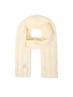 Apaszki i szaliki damskie - Guess Szalik AW5384 POL03 Biały - miniaturka - grafika 1