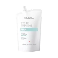 Kosmetyki do stylizacji włosów - Goldwell Texture Dimensions, lotion do trwałej ondulacji dla włosów naturalnych i opornych, R-Resistant, 500ml - miniaturka - grafika 1