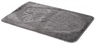 Dywaniki łazienkowe - Antypoślizgowy szary dywanik łazienkowy T2-N56 - miniaturka - grafika 1