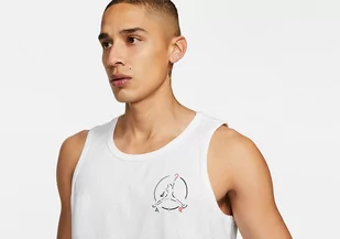 Nike Air Jordan Brand Jumpman Air Tank White - Koszulki męskie - miniaturka - grafika 1