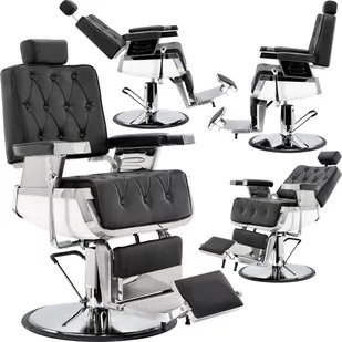 Fotel fryzjerski barberski hydrauliczny do salonu fryzjerskiego barber shop Calton Barberking w 24H - Fotele fryzjerskie - miniaturka - grafika 1