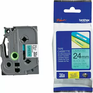 Brother TZe-751 24mm x 8m (TZe751) (jest na magazynie) - Taśmy do drukarek barwiące - miniaturka - grafika 1