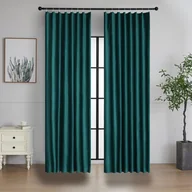 Zasłony - 4Home Zasłona zaciemniająca Paris ciemnozielony, 150 x 250 cm - miniaturka - grafika 1