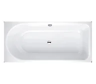 Wanny - Bette Ocean Wanna prostokątna 150x70x45 cm przelew z tyłu, z powłoką BetteGlaze Plus, biała 8858-000PLUS - miniaturka - grafika 1