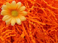 Folia, papier śniadaniowy, serwetki - Wypełniacz Naturalny Dekoracyjny 100g C. Pomarańcz - miniaturka - grafika 1