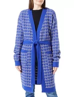 Swetry damskie - Sookie Damski kardigan 11025234-SO01, ciemnoniebieski, XS/S, granatowy, XS-S - miniaturka - grafika 1