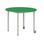 Meble do szkół i przedszkoli - Stolik mobilny szkolno-przedszkolny, blat okrągły fi 900 (Nr 4, 5, 6) - miniaturka - grafika 1