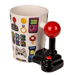 Kubek ceramiczny Game over s joystickiem, 350 ml - Kubki dla dzieci - miniaturka - grafika 1