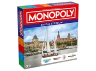 Gry planszowe - Gra planszowa WINNING MOVES MONOPOLY Edycja Szczecin Wielokolorowy - miniaturka - grafika 1