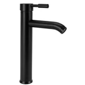 Baterie umywalkowe - Rea Graf Black wysoka B8665 - miniaturka - grafika 1