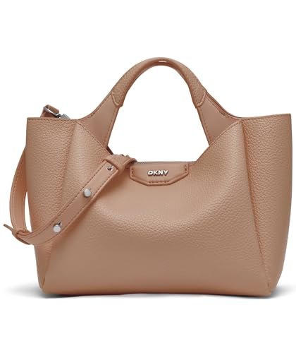 DKNY Women's WILLA MINI Satchel 100% poliuretan, cappuccino, cappuccino