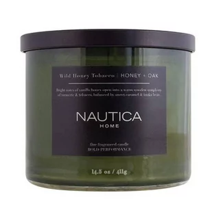 Świece - Nautica Nautica Candle Wild Honey Tobacco 411g 108538-uniw - grafika 1