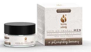 Terra Zdrój Krem do twarzy dla mężczyzn nawilżająco - regenerujący 50 ml - kosmetyk - Kosmetyki do pielęgnacji twarzy męskie - miniaturka - grafika 1