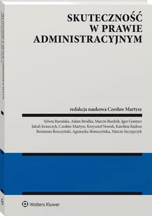 Skuteczność w prawie administracyjnym [PRZEDSPRZEDAŻ] - Prawo - miniaturka - grafika 1