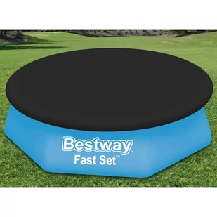 Bestway Plandeka na basen Flowclear Fast Set, 240 cm - Akcesoria do basenów - miniaturka - grafika 1