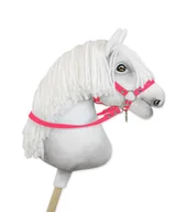 Maskotki i pluszaki - Wodze dla konia Hobby Horse – neon pink - miniaturka - grafika 1
