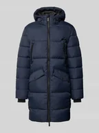 Kurtki męskie - Płaszcz pikowany o kroju regular fit z kapturem - miniaturka - grafika 1