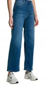Spodnie damskie - Pepe Jeans Spodnie Damskie Jeansowe Niebieskie 25 1z0b4_a* T4a - miniaturka - grafika 1