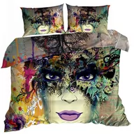 Pościel - Pościel 3D bawełna satyna 160x200 cm DRZEWO NA GŁOWIE - miniaturka - grafika 1