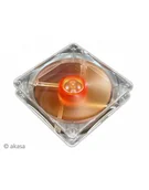 Wentylatory komputerowe - Akasa WENTYLATOR Ultra Quiet Amber AK-183-L2B 12cm - miniaturka - grafika 1