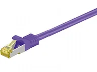 Patchcordy - MicroConnect Patchcord CAT 7 S/FTP fioletowy 15m SFTP715P - miniaturka - grafika 1