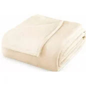 Koce i narzuty dla dzieci - Kocyk TILLYOU White-12 Kremowy - miniaturka - grafika 1