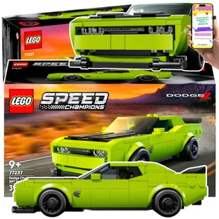LEGO AUTKO SAMOCHÓD Speed Champions DODGE CHALLENGER SRT HELLCAT Kultowy muscle car (77237) Lego Prezent Dla Chłopca Autko + EBOOK - Klocki LEGO AUTKO SAMOCHÓD Speed Champions DODGE CHALLENGER SRT HELLCAT Kultowy muscle car (77237) Lego Prezent Dla Chłopca Autko + EBOOK - Klocki - miniaturka - grafika 1