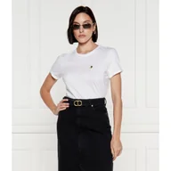 Koszulki i topy damskie - TWINSET T-shirt | Regular Fit - miniaturka - grafika 1