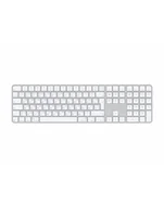 Klawiatury - APPLE Magic Keyboard with Touch ID and Numeric Keypad for Mac models with Apple silicon - Russian - White Keys - miniaturka - grafika 1