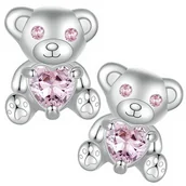 Kolczyki - Kolczyki Srebrne - KOLCZYKI DLA DZIEWCZYNKI - miniaturka - grafika 1