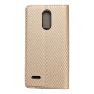 Etui i futerały do telefonów - Etui Smart Case book do Lg K9 (K8 2018) złoty - miniaturka - grafika 1