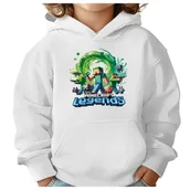 Bluzy dla dziewczynek - BLUZA DZIECIĘCA MINECRAFT LEGENDS 122-128 CHŁOPIĘCA DZIEWCZĘCA PREZENT - miniaturka - grafika 1