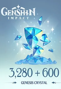 Genshin Impact 3,280 + 600 Genesis Crystals - ReidosCoins Key - GLOBAL - Gry PC Cyfrowe - miniaturka - grafika 1