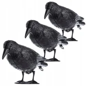 Zwalczanie i odstraszanie szkodników - KADAX Kruk Odstraszacz Ptaków Gołębi Duży 3szt - miniaturka - grafika 1