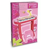 Instrumenty muzyczne dla dzieci - Dante Organy elektroniczne 31 klawiszy z mikrofonem statywem i stołkiem  ! - miniaturka - grafika 1