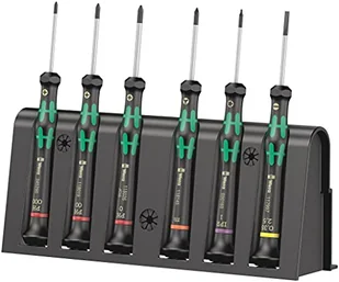 Wera Electronic Zestaw wkrętaków 2050/6 6-częściowy (5030181001) - Akcesoria do elektronarzędzi - miniaturka - grafika 1