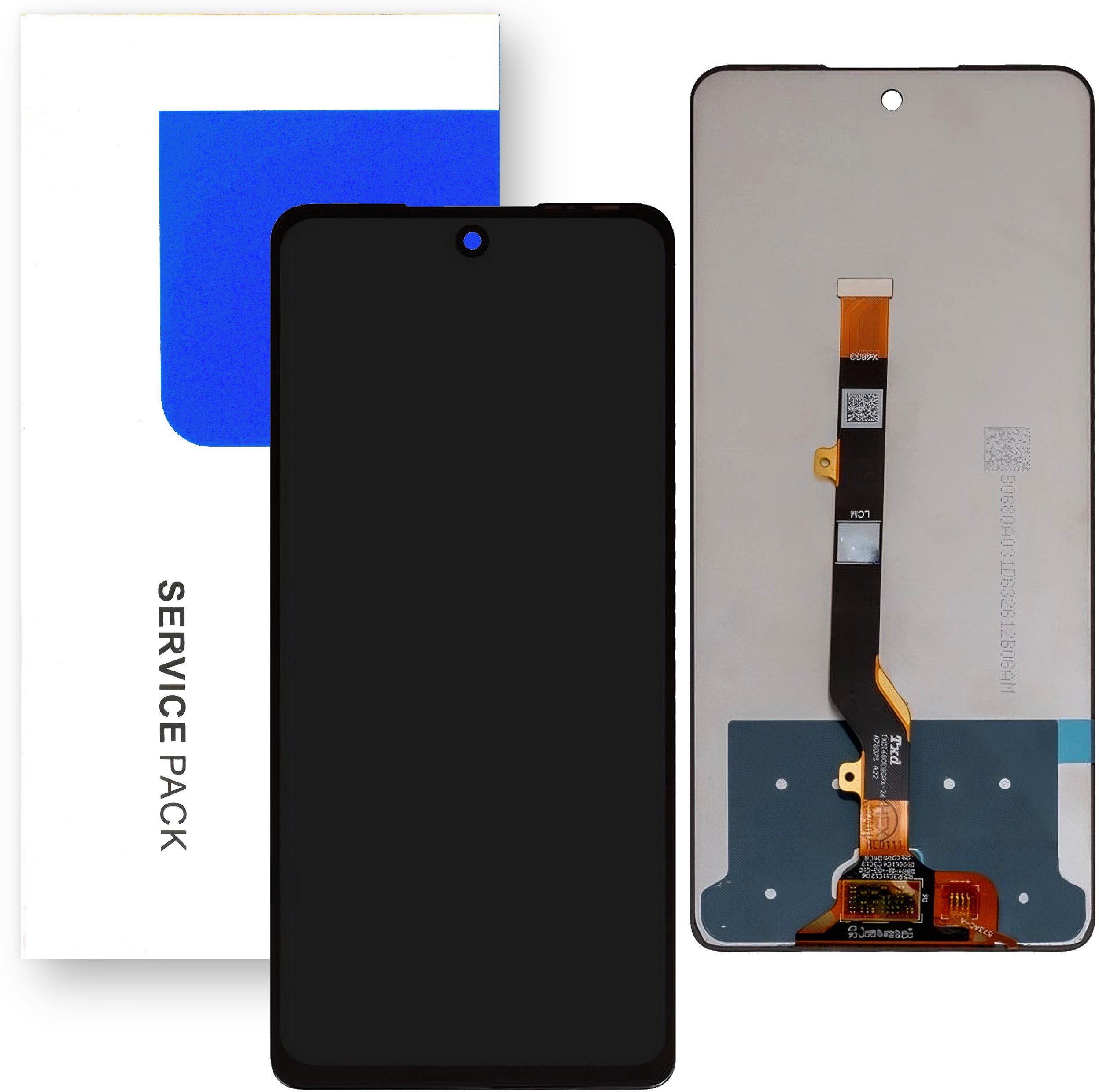 Wyświetlacz do Tecno Spark 20 Pro LCD KJ6 Service Pack Oryginał Mobilepart