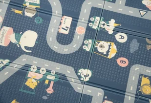 Mata piankowa Artnico 200x180 kosmos droga - Krzesełka do karmienia - miniaturka - grafika 9