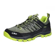 Buty dla chłopców - CMP Rigel Low Trekking Shoes Kids WP, Kaki-Kwas, 39, EU, Khaki Kwas, 39 EU - miniaturka - grafika 1